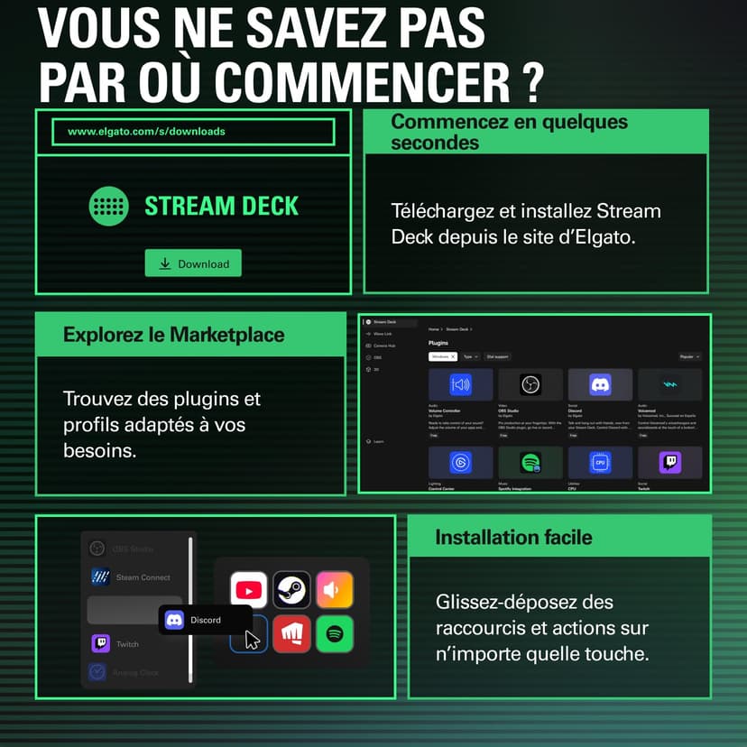 Elgato Stream Deck MK.2 – Studio Controller, 15 macro keys, trigger actions in apps and software like OBS, Twitch, ​YouTube and more, works with Mac and PC - 8