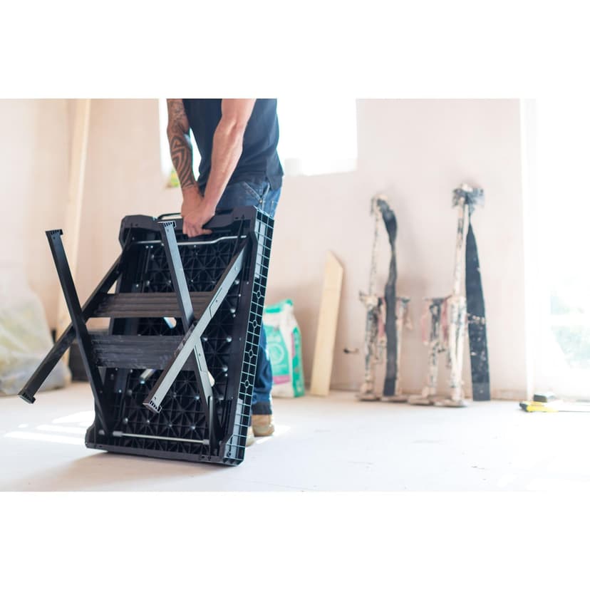 STANLEY Établi pliant FATMAX Express - Surface de travail portable avec capacité de charge de 450 kg, compatible avec les pinces, poids de 10 kg, FMST1-75672 - 8