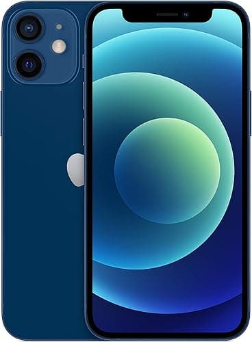 Apple iPhone 12 mini, 64GB, Blue (Renewed)