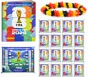 XXL Fan Starter Set World Cup 2026 – Original Panini Sticker Album & Stickers, Extra 1x Match Schedule & 3x Germany Armbands (10 Packs / 70 Sticker Set) Own Brand Bundle - 1