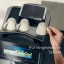 Siemens, machine à café automatique EQ900 TQ903D03, contrôle par l'application, écran tactile, mode barista, AromaBoost, réduction du bruit, broyeur premium, nettoyage à la vapeur, 1 500 W, inox - 9