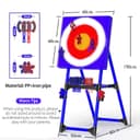Axe Throwing Game Set with Metal Steel Frame, Includes 8 Axes and 8 Darts, Foldable Target for Outdoor and Indoor Fun, Perfect for Family and Friends Gatherings - 6