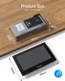 TMEZON M790, 1080P Smart 2 Wires Video Intercom, Monitor and External Doorbell with Camera, APP/RFID Unlock Card - 9