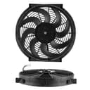 14 Pouces Ventilateur Mince Push Pull Radiateur électrique Ventilateurs Universels Voiture Pièces Modifiées 12V 90W Kit de Montage - 5
