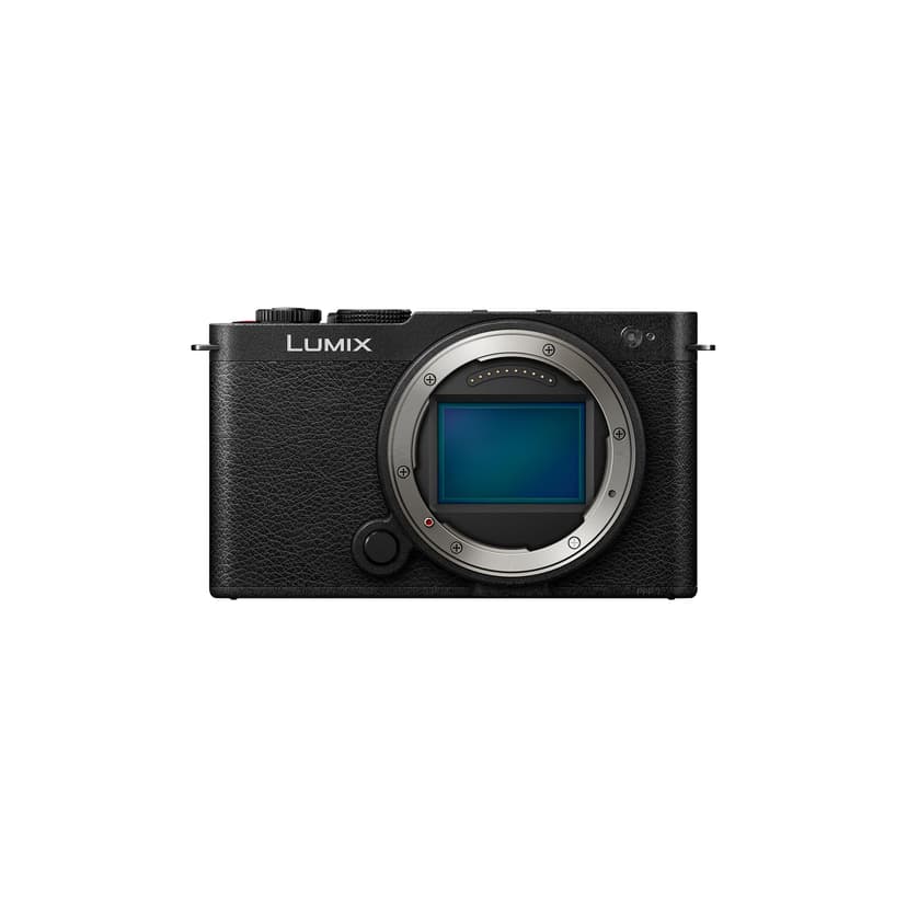 Panasonic Lumix S9, Full Frame Mirrorless Open Gate Vlogging Camera, Black, Body only, 24.2MP, 6K /4K Video, 779 Point PDAF, Image Stabilisation, Free-Angle Screen, 5Ghz WiFi - 1