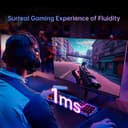KTC 24.5" PC Gamer Monitor 400Hz 360Hz 240Hz | Fast IPS 1ms | FHD Display 1080P | HDR 400 128% sRGB | HDMI x2, DP x2 | Tilt Adjustment Silver Grey Screen 360Hz VESA H25 x 7 - 3