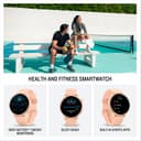 Garmin vívoactive 6, 42mm GPS smartwatch, AMOLED touchscreen, all-day health monitoring, personalised fitness features, advanced sleep coaching, Music, up to 11 days battery life, Bone/Lunar Gold - 2