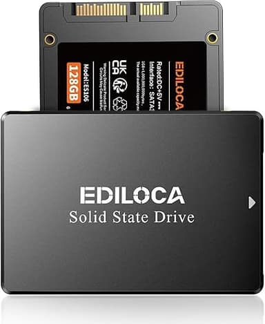 Ediloca ES106 Disque Dur Interne SSD SATA III 2,5" 3D Nan…
