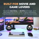 CREATIVE Pebble Pro Minimalist 2.0 USB-C Computer Speakers with Bluetooth 5.3 and Customizable RGB Lighting, Clear Dialog and BassFlex Tech, USB Audio, Headset Port, for PC and Mac - 4