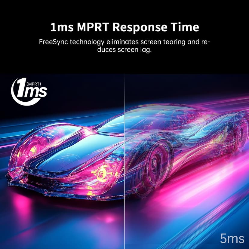 KTC 24.5 inch 400Hz 240Hz Gaming Monitor | Fast IPS 1ms | FHD 1080P Monitor | HDR 400 128% sRGB | HDMI x2, DP x2 |Tilt Adjustability VESA Monitors Black H25X7 - 8