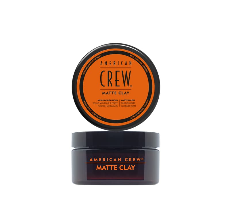 American Crew Texturising Matte Clay with Medium Hold and Low Shine, Gifts for Men, for Control and Definition, Non-Greasy formula, Hair Styling for Men - 85 g - 1