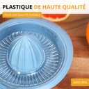 Westmark Presse-Orange/Citron/lemon avec Récipient, Diamètre : 18,7 cm, Capacité : 0,5 L, Plastique, Limetta, Bleu, B0CLGWVPZV - 9