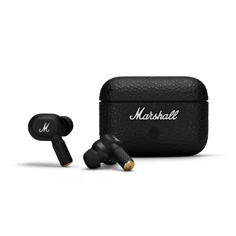 Marshall Motif II ANC - True Wireless Active Noise Cancelling Bluetooth Headphones, Earbuds, 30 hours playtime – Black - 1