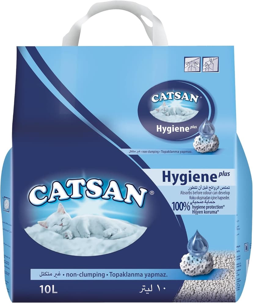 Catsan Absorbent Cat Hygiene Plus 10 L - 1