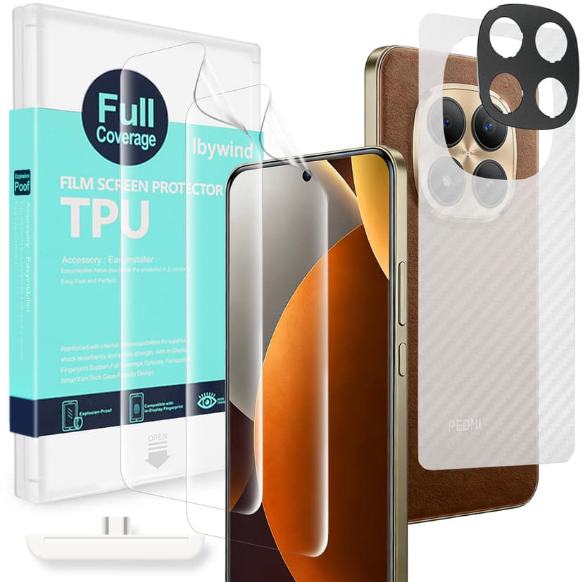 Ibywind Protecteurs d'écran pour Xiaomi Redmi Note 15 Pro… - 1