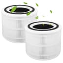 Core 300s Air Purifier Filter for LEVOIT Core 300s / Core 300 Air Purifier, 3-in-1 Pre, H13 Grade True HEPA Activated Carbon, High Efficiency Filter Replacement, Part Number Core 300 RF Filter, 2-Pack - 1