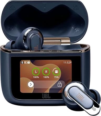 JBL Tour Pro 3, True Wireless Bluetooth Earbuds with Smar…