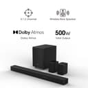Hisense AX5125H 5.1.2 Channel 500W Dolby Atmos Soundbar with Wireless Subwoofer& Up Firing Speakers& Turly Wireless Rear Speakers - 4