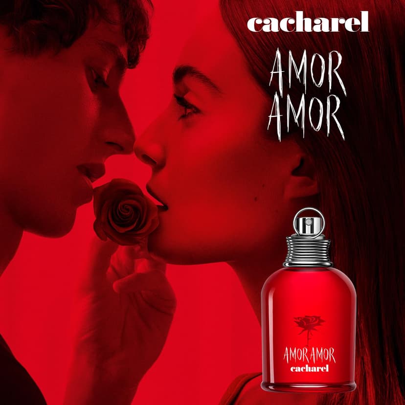 Cacharel Amor Amor Eau de Toilette, Captivating Fruity Floral Perfume for Women, Infused with Vibrant Pink Grapefruit, Blackcurrant, Romantic Jasmine & Sensual Vanilla, Long-Lasting Fragrance, 30ml - 5