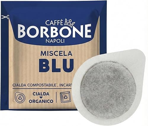 Dosettes en papier de café Borbone 44 ESE, mélange rouge …