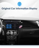 Autoradio Android 13 pour Citroën C3 DS3 2010-2016, 8 cœurs 4G + 32 Go Navi Support autoradio sans Fil Carplay/Android Auto Bluetooth Dab WiFi 4G Lien Miroir caméra arrière/Avant (Noir) - 9