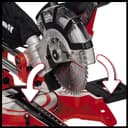 Einhell Dual Bevel Sliding Mitre Saw 1800W, +/-45° Mitre, +/-47° Bevel Saw with 48T Blade for Cutting Wood, Dust Extraction, Laser, Suitable for Materials Such as Wood, Coated Boards or Plastic - 5