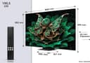 QD-MINI LED 144HZ, 4600PPI, 1248Z, Son B&O 2.2, Dolby Screw IQ-Atmos, DTS TCL - 75C7K - 2