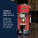 De'Longhi Dedica Style EC685R Traditional Pump Espresso Machine - Red - 7