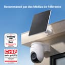 EZVIZ 2K+ Caméra Extérieure sans Fil avec Mode AOV, Caméra à Batterie PT avec Détection de Personnes et de Véhicules, Vision Nocturne Couleur & Défense Active, WiFi 6, CB8 Lite 4MP+5W Panneau Solaire - 3