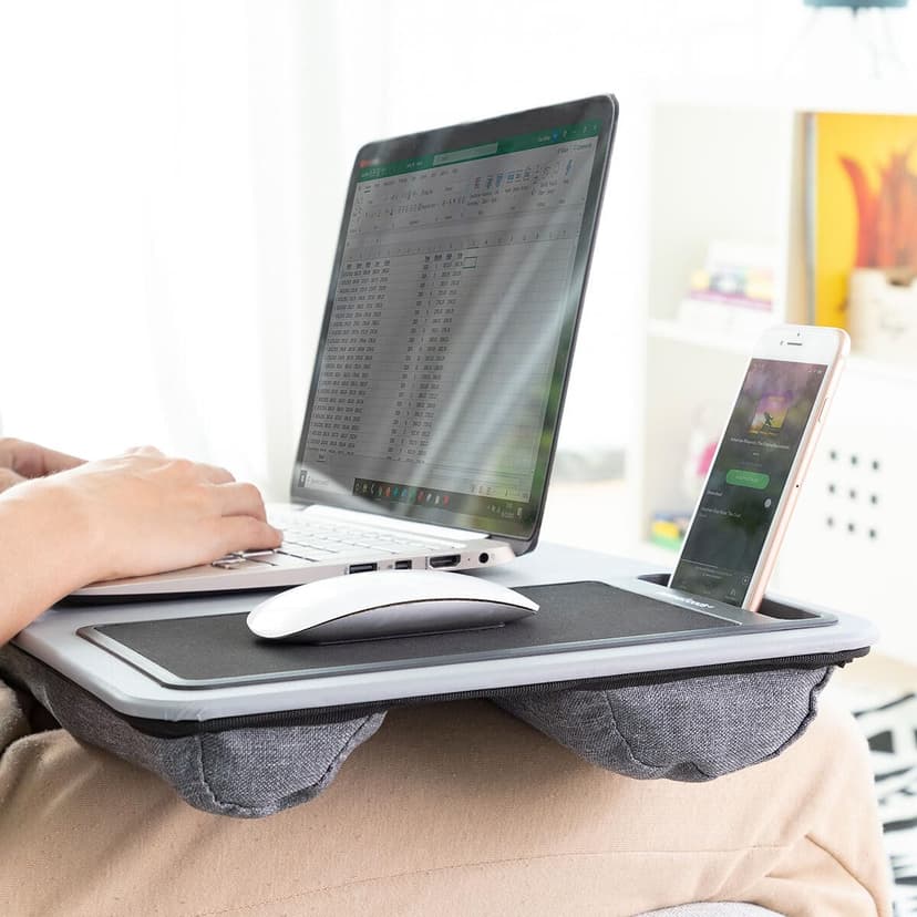 Portable Laptop Desk with XL Cushion Deskion InnovaGoods - 3