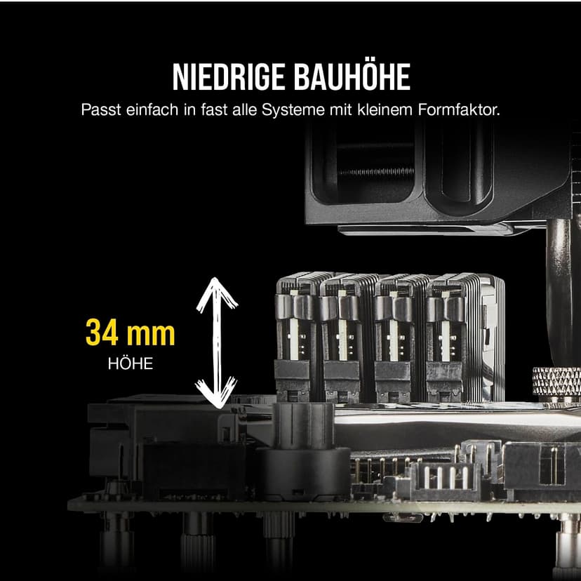 Corsair Vengeance LPX DDR4 RAM 32Go (2x16Go) 3200MHz CL16 Intel XMP 2.0 Mémoire d'ordinateur - Noir (CMK32GX4M2E3200C16) - 5