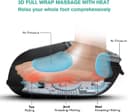 Medcursor Foot Massager Machine with Heat Function, Deep Kneading Massager, Multi-Level Settings & Adjustable Intensity for Home or Office Use (Black) - 3