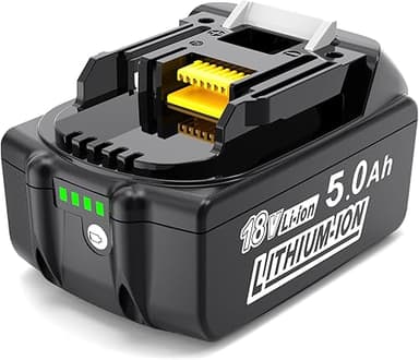 Replacement Battery for Makita 18 V Battery: 5.0 Ah Li-io…