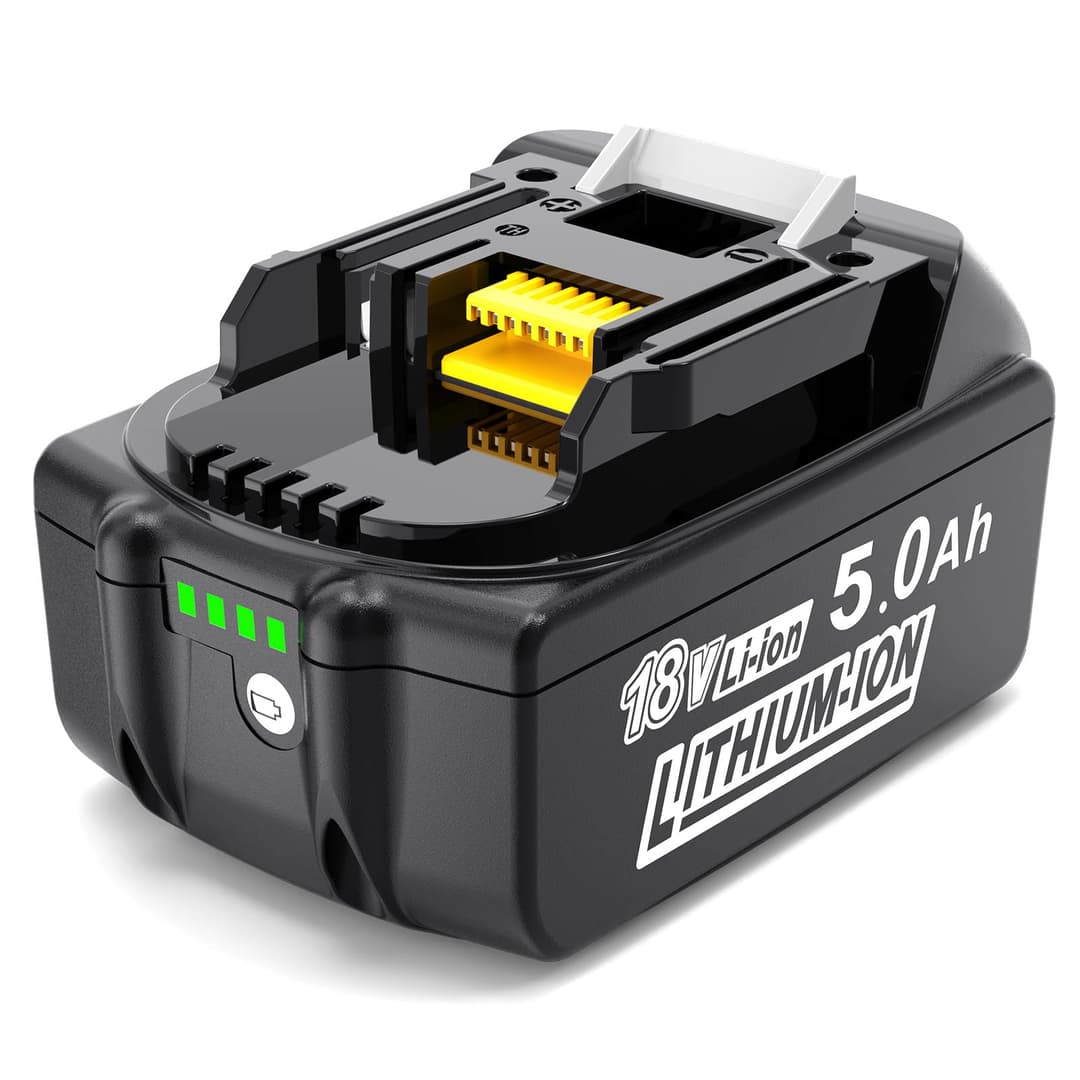 MoeuGreenBattX Batterie de Rechange pour Makita 18V: 5,0 …