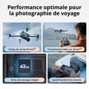 DJI Air 3S (RC-N3), 4K Dual-Lens Drone with 1" CMOS Wide-Angle Camera, 60fps HDR Video & 14 Stops of Dynamic Range, 45-Min Max Flight Time, 20km Transmission Range - 6