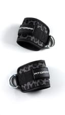 FITGRIFF® Foot Straps V1 (Padded) - for Fitness Training on Cable Pull - (Pack of 2) Ankle Straps for Women and Men (Leopard) - 6