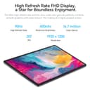 HONOR Pad X8A 4Go 64Go, Extensible à 1 TB, WiFi Tablette, Écran 11 Pouces 90Hz, Snapdragon 680, 4 Haut-parleurs, Batterie de 8300mAh, Corps en métal, Android 14, Google Service, Gris - 3