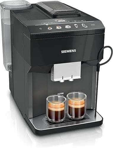 Coffee machine EQ500 classic claver lacquer black, black, water tank