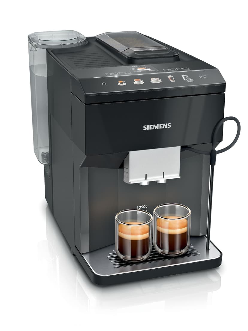 Coffee machine EQ500 classic claver lacquer black, black, water tank - 1