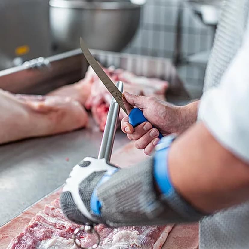 Dick Knives DL335 Sharpening Steel, Red - 6