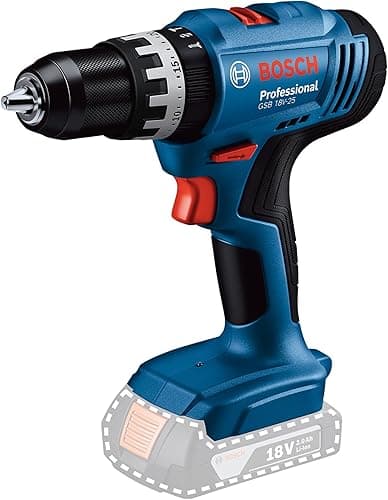 Bosch Professional 18V System Cordless Impact Drill Driver GSB 18V-25 (Screw Ø max. 10 mm)