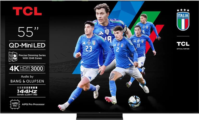TVC MINILED 55 UHD GOOGLE TV WIFI CERT. TIVUSAT 4K AUDIO B&O - 1