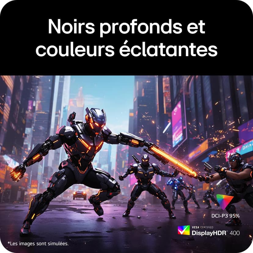 LG Ultragear 34G630A-B.AEU 34-Inch Gaming Monitor - VA Panel WQHD (3440 x 1440), 1ms GtG 240Hz, DisplayHDR 400, sRGB 95% (CIE1976), FreeSync Premium - 6