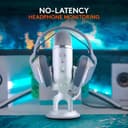 Logitech for Creators Blue Yeti USB Microphone for Recording, Streaming, Gaming, Podcasting on PC and Mac, Condenser Mic for Laptop or Computer with Blue VO!CE Effects, Adjustable Stand - Silver - 6
