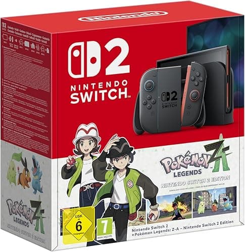 Nintendo Pack Console Switch 2 + le jeu Légendes Pokémon : Z-A Switch 2 Edition