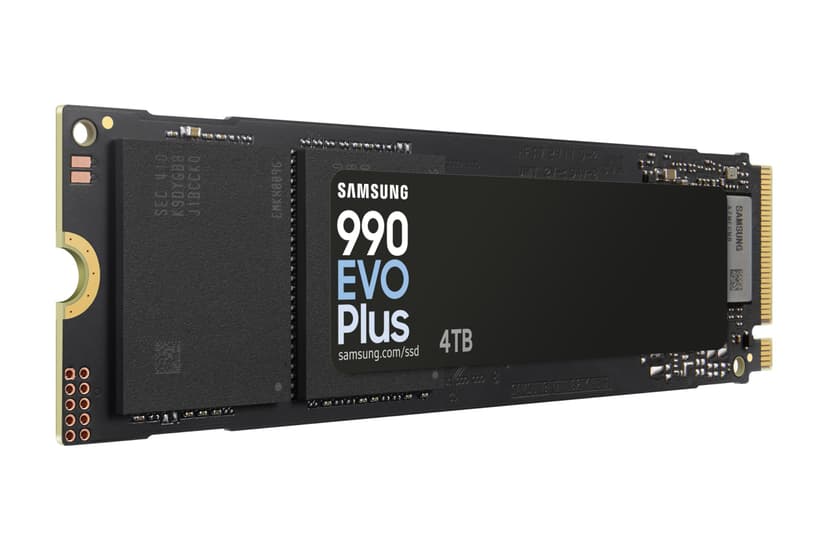 Samsung 990 EVO Plus, 2TB, PCIe 4.0 x4 / 5.0 x2, NVMe2.0 (up to 7250 MB/s), NVMe M.2 (2280), Internal Solid State Drive (SSD), MZ-V9S2T0BW - 3