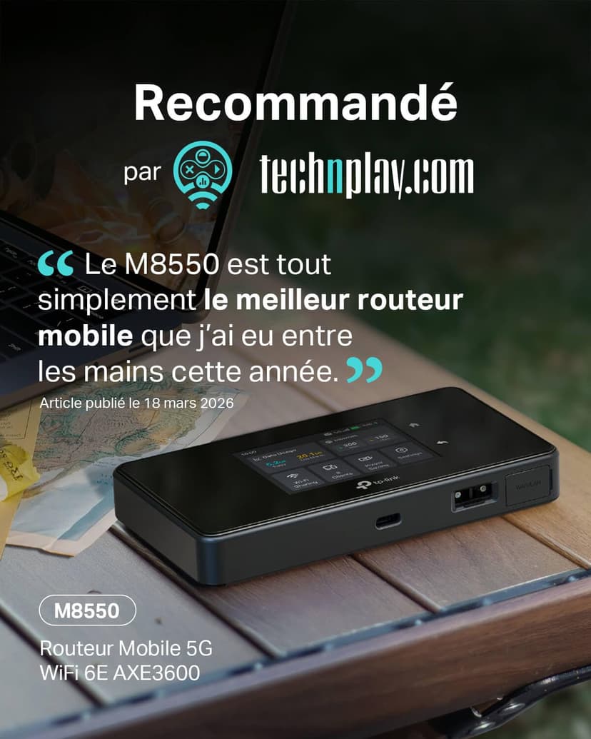 TP-Link M8550 5G LTE Mobiler WLAN Router - 2