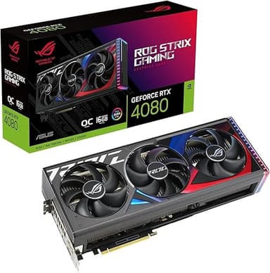ASUS ROG Strix GeForce RTX 4080 16GB OC Edition GDDR6X Ga…