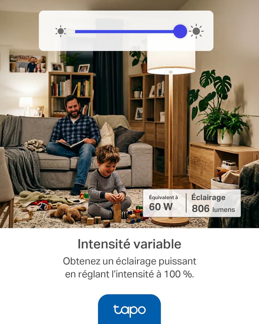TP-LINK Smart Wi-Fi Light Bulb Multicol - 5