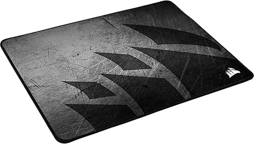 Corsair MM300 PRO Premium Spill-Proof, Stain-Resistant Cloth Gaming Mouse Pad (36 x 30 cm Surface, Micro-Weave Fabric, 3 mm Thick Plush Rubber, Durable Anti-Fray Edges) Medium, Black/Grey